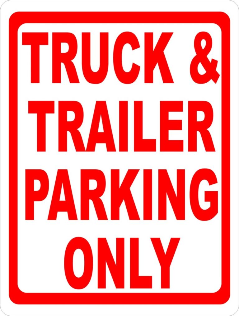 Truck_Trailer_Parking_Only_Sign